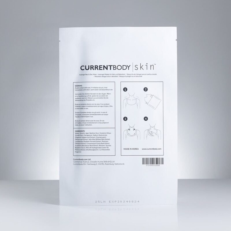 FREE CurrentBody Skin Hydrogel Décolletage Mask (5 Pack)